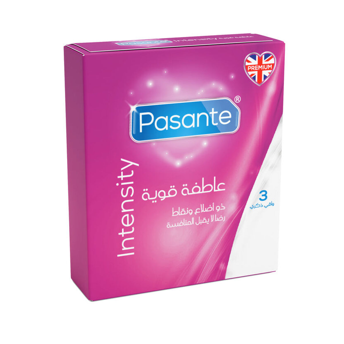 Pasante Intensity Condoms 3 Pcs